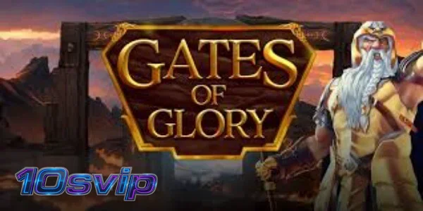 Tampilan visual grid permainan slot Gates of Glory dengan tema mitologi Nordik